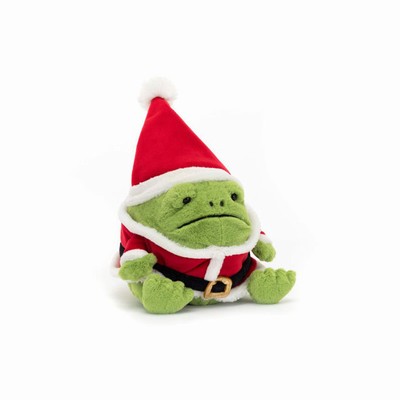 Jellycat Santa Ricky Rain Frog New Zealand | EAQLT7296